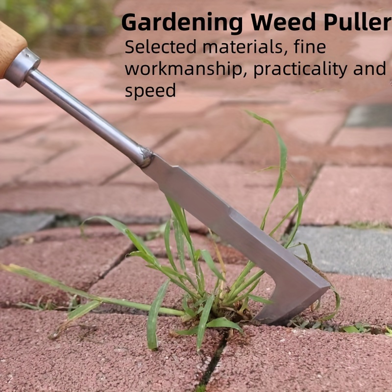 Gardening Tools Used For Weeding - Onkruidbestrijdingsgereedschap van roestvrij staal, L-vormig multifunctioneel