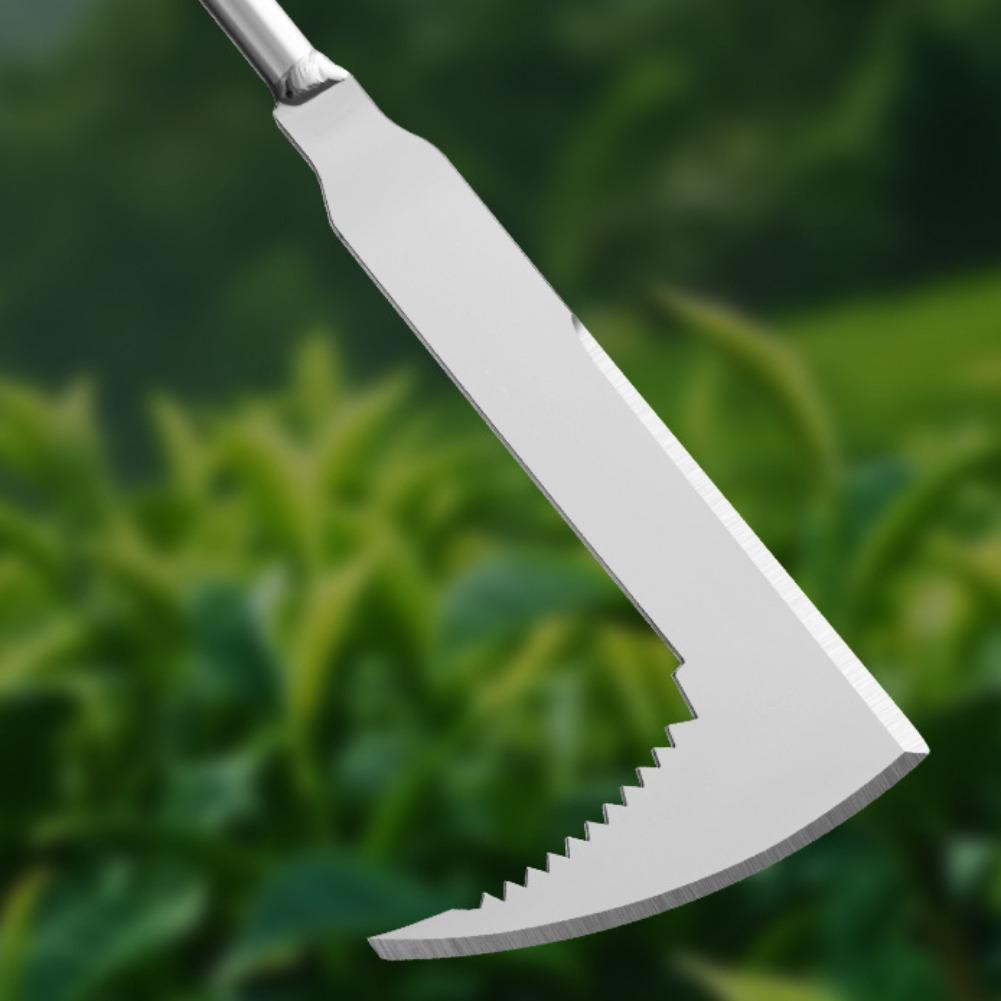 Gardening Tools Used For Weeding - Onkruidbestrijdingsgereedschap van roestvrij staal, L-vormig multifunctioneel