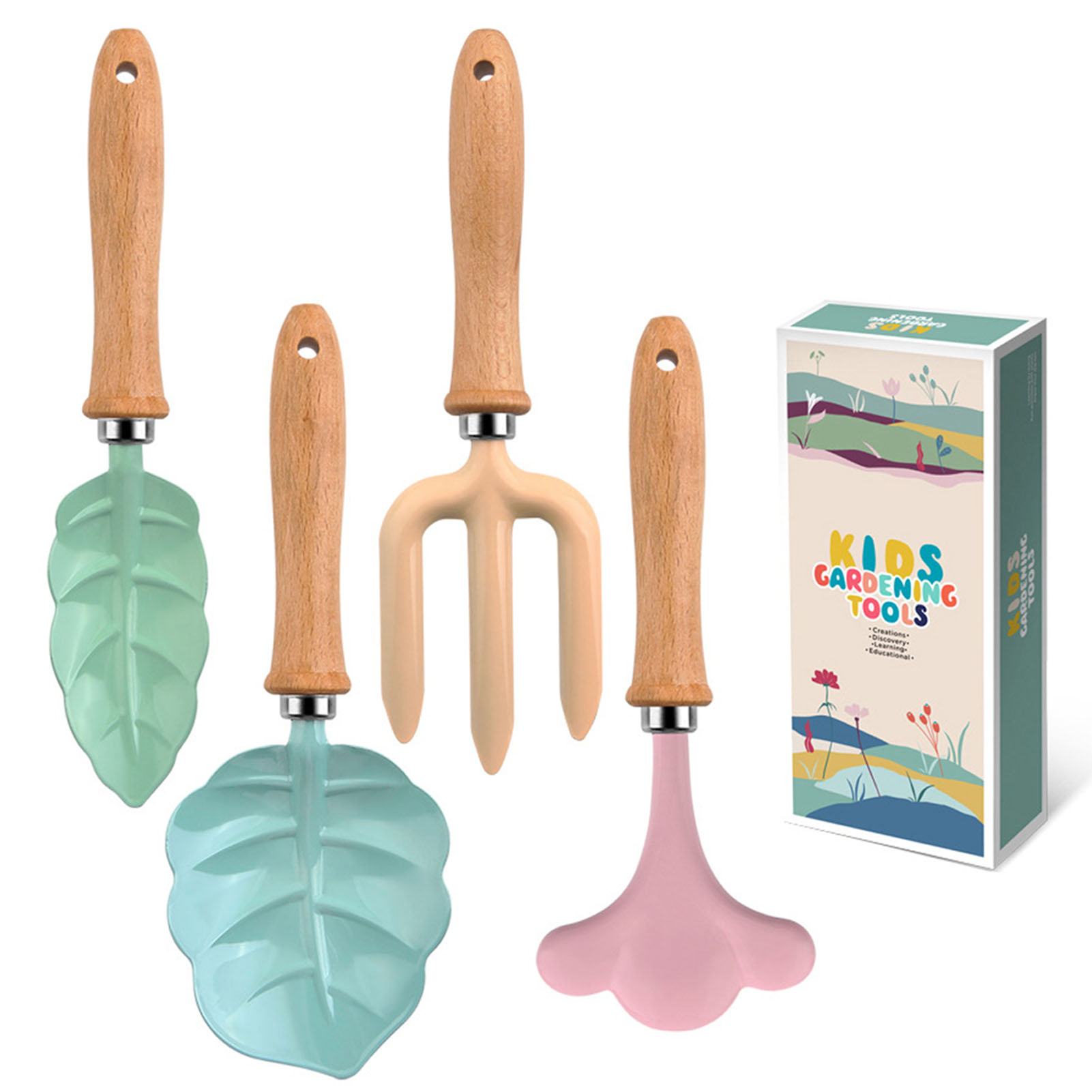 Gardening Tools For Toddlers - Kleine Tuinman Gereedschapset Kleurrijk Veilig Gereedschap