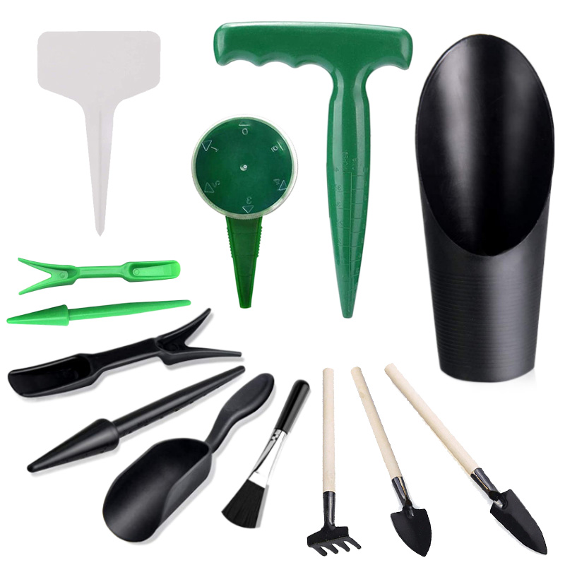 Gardening Tools Labeled - Mini Tuingereedschap Set Label Board Plastic