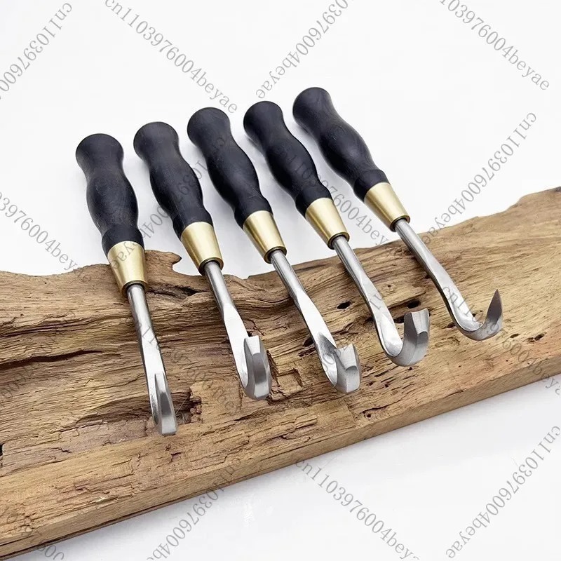 Bonsai Tool Set - Bonsai geborstelde messenset, gedroogde relikwie-productie, snijwerkmodellering