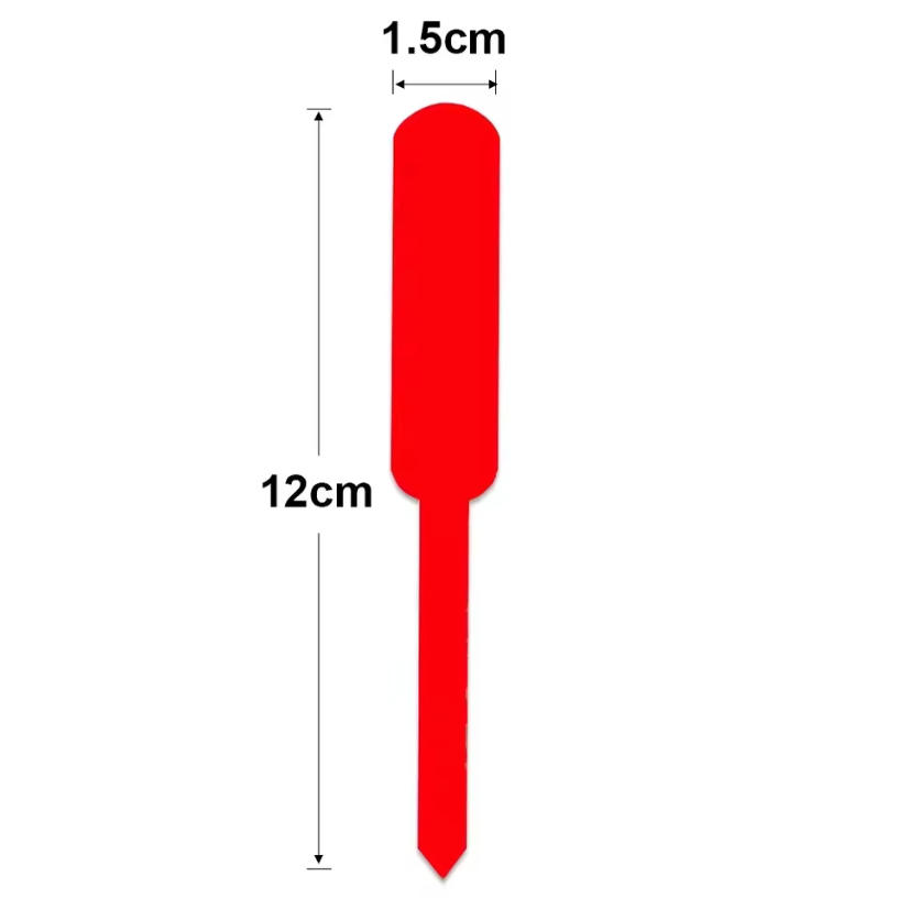 100 STUKS Waterdichte Tuin Pla - Gardening Tools Labeled recensie en prijs