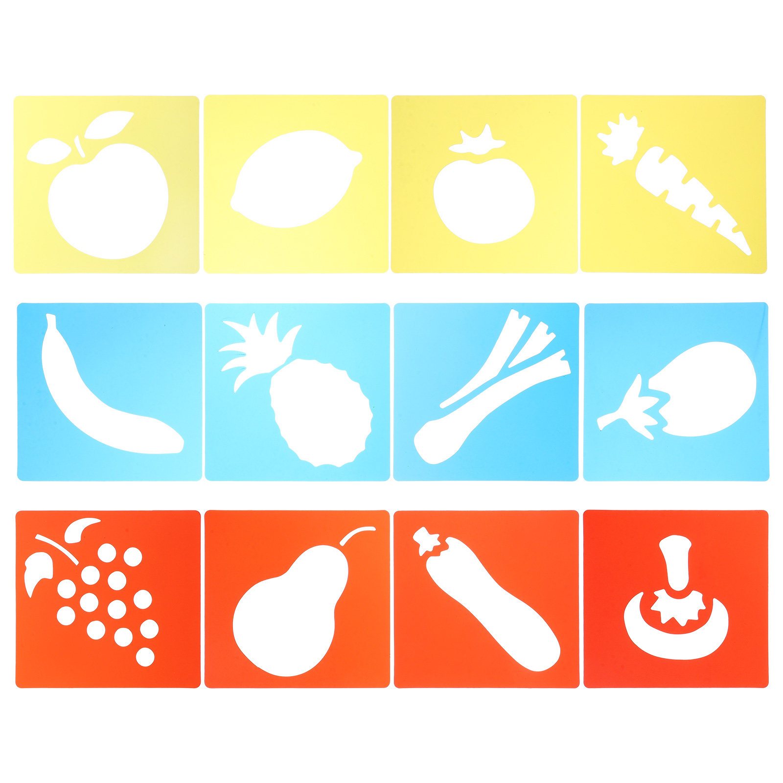 12 stuks tekenmallen voor kind - Gardening Tools For Toddlers recensie en prijs
