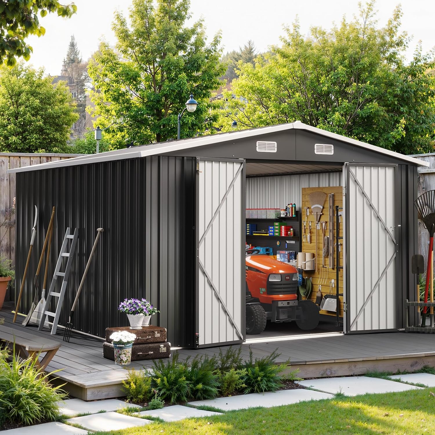 10x12FT Buitenberging Waterdic - Gardening Tools In recensie en prijs