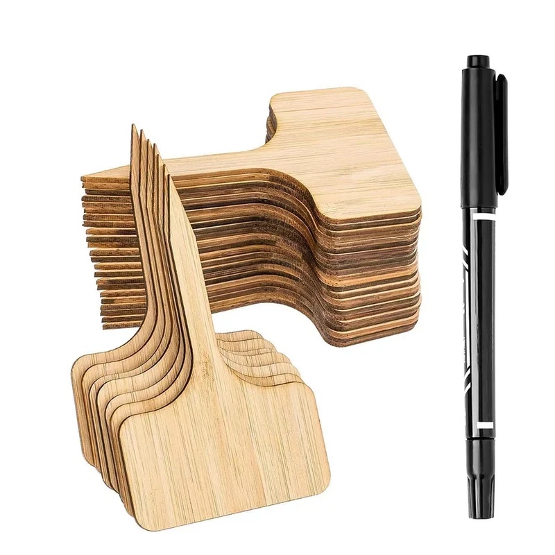 10-60 stuks T-vormige bamboe p - Gardening Tools Labeled recensie en prijs