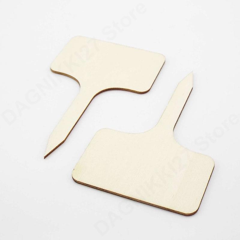 10x T-Type Houten Plant Etiket - Gardening Tools Labeled recensie en prijs