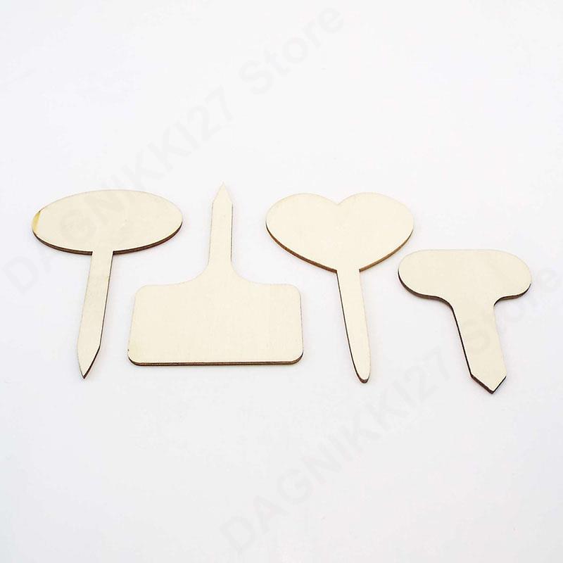 10x T-Type Houten Plant Etiket - Gardening Tools Labeled recensie en prijs