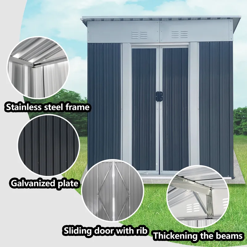 Modulair metalen huisje voor h - Gardening Tools In recensie en prijs